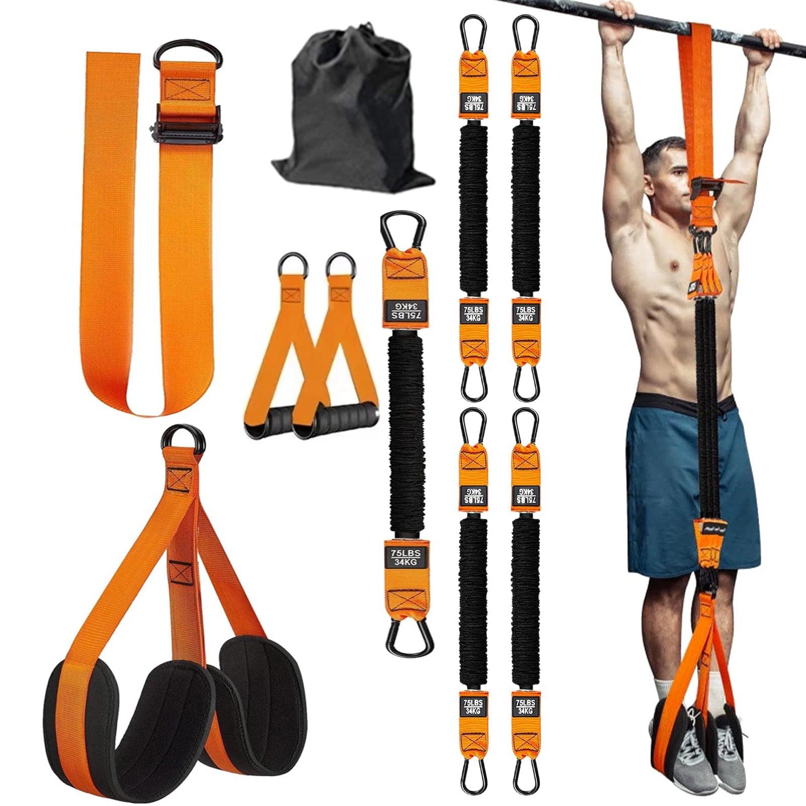 Kit de sangles de musculation
