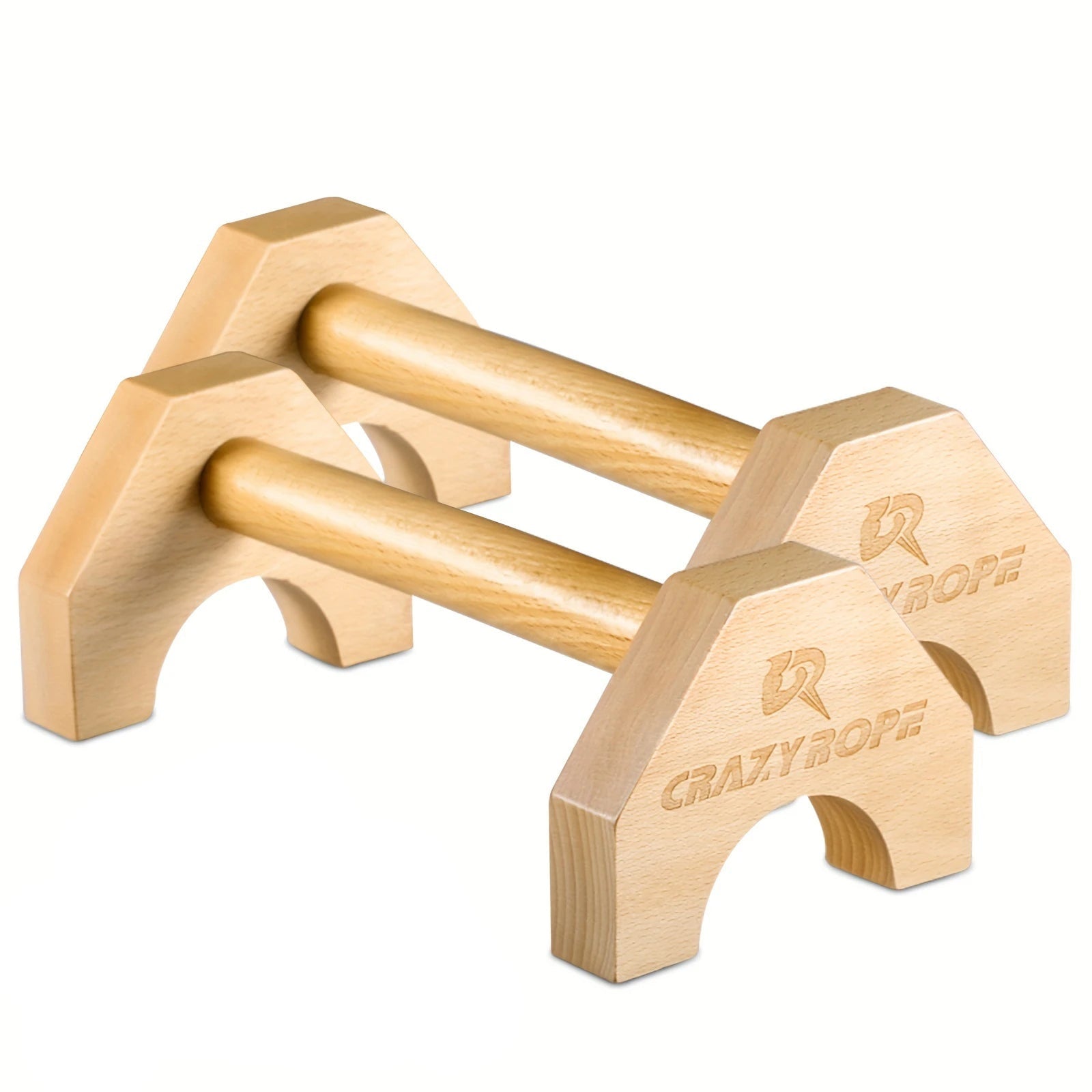 parallettes en bois